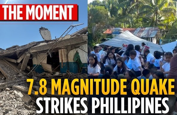 7.8-Magnitude Earthquake Devastates Southern Philippines