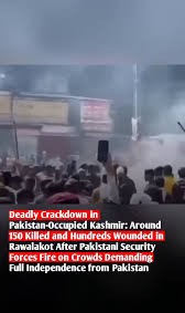 Deadly Crackdown in Pakistan-Occupied Kashmir