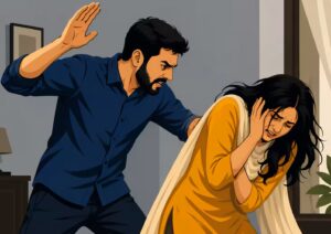 The first assault took place immediately after the ceremony