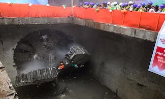 Kolkata Metro Milestone: Tunnel Boring Machine 'Durga' Enters Victoria Station