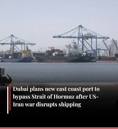 Dubai To Build New Port on East Coast to Avoid Strait of Hormuz Due to Recent War Between US And Iran