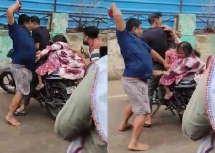 Brother‑In‑Law Assaults Sister‑In‑Law with Slippers on Road in Kanpur